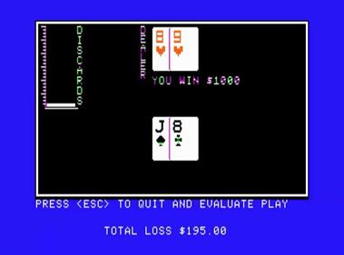 Advanced Blackjack - Screenshot - Gameplay Image