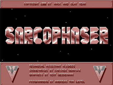 Sarcophaser - Screenshot - Game Title Image