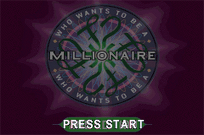Who Wants To Be A Millionaire? 2nd Edition - Screenshot - Game Title Image