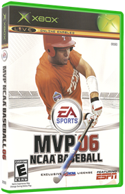 MVP 06 NCAA Baseball - Box - 3D Image