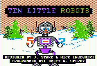 Ten Little Robots - Screenshot - Game Title Image