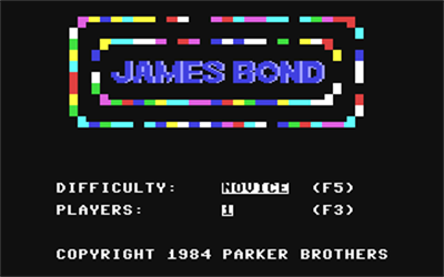 James Bond 007 - Screenshot - Game Title Image