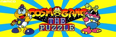 Cosmo Gang: The Puzzle - Arcade - Marquee Image