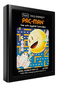 Pac-Man - Cart - 3D Image