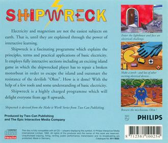 Shipwreck - Box - Back Image