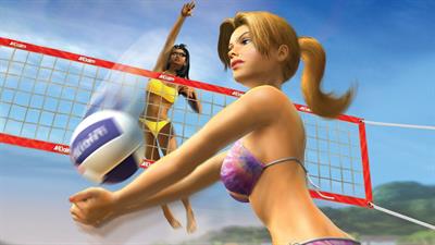 Summer Heat Beach Volleyball - Fanart - Background Image