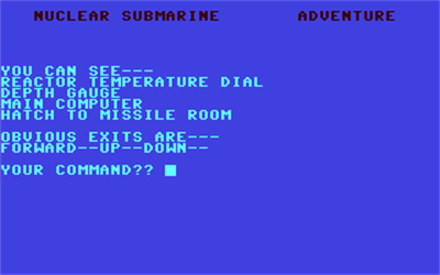 Nuclear Sub - Screenshot - Gameplay Image