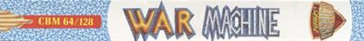 War Machine (Players Premiere) - Banner Image