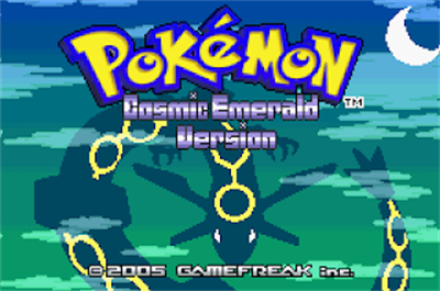 Pokémon Cosmic Emerald - Screenshot - Game Title Image