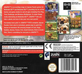 Jig-a-Pix Pets - Box - Back Image