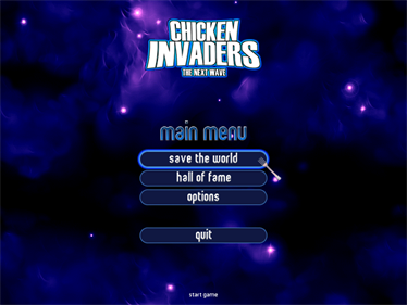 Chicken Invaders: The Next Wave - Screenshot - Game Title Image