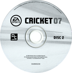 Cricket 07 - Disc Image