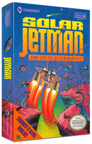 Solar Jetman: Hunt for the Golden Warpship - Box - 3D Image