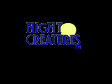 Night Creatures - Screenshot - Game Title Image