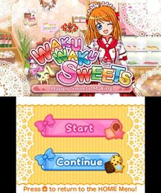 Kirameki Waku Waku Sweets - Screenshot - Game Title Image