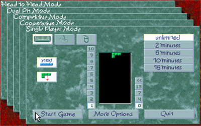 Tetris Classic - Screenshot - Game Select Image