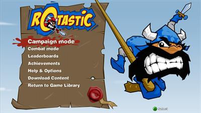 Rotastic - Screenshot - Game Select Image
