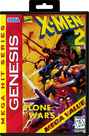X-Men 2: Clone Wars - Box - Front - Reconstructed Image