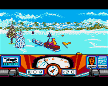 Harricana: International Snowmobile Competition - Screenshot - Gameplay Image