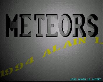 Meteors (Alain Le Guirec) - Screenshot - Game Title Image