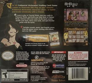 Fullmetal Alchemist: Trading Card Game - Box - Back Image