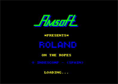 Roland on the Ropes - Screenshot - Game Title Image