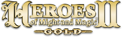 Heroes of Might and Magic II (Gold Edition) - Clear Logo Image