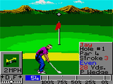 PGA Tour Golf II - Screenshot - Gameplay Image