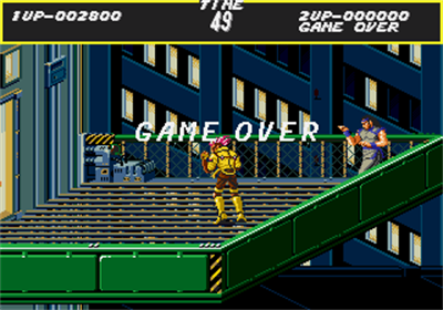 Streets of Rage - Screenshot - Game Over Image