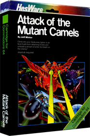 Gridrunner II: Attack of the Mutant Camels - Box - 3D Image
