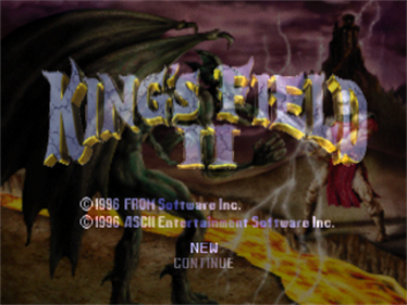 King's Field II - Screenshot - Game Title Image