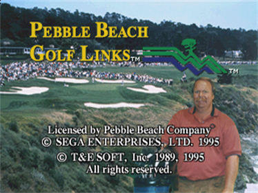 Pebble Beach Golf Links - Screenshot - Game Title Image