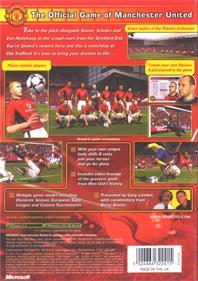 Club Football: Manchester United  - Box - Back Image