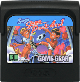 Sega Game Pack 4 in 1 - Cart - Front Image