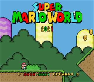 Super Mario World 2021 - Screenshot - Game Title Image