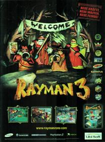 Rayman 3: Hoodlum Havoc - Advertisement Flyer - Front Image