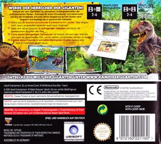 Battle of Giants: Dinosaurs - Box - Back Image