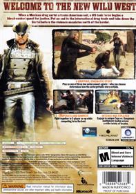 Call of Juarez: Cartel - Box - Back Image