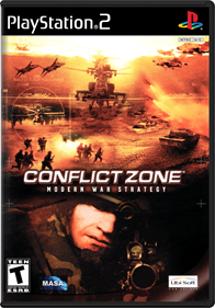 Conflict Zone: Modern War Strategy - Box - Front - Reconstructed Image