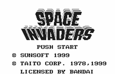 Space Invaders - Screenshot - Game Title Image