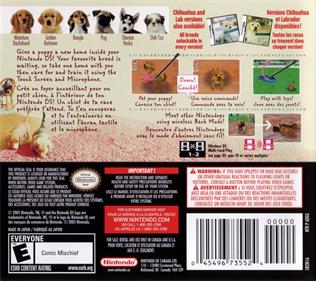 Nintendogs: Dachshund & Friends - Box - Back Image