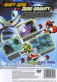 Sonic Riders: Zero Gravity - Box - Back Image