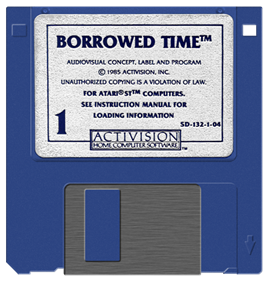Borrowed Time - Fanart - Disc Image