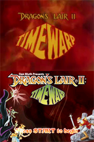 Dragon's Lair II: Time Warp - Screenshot - Game Title Image