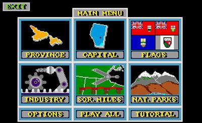 Nations Of The World: Canada - Screenshot - Game Select Image