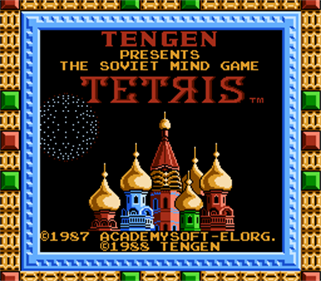 Tetris: The Soviet Mind Game - Screenshot - Game Title Image