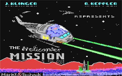 The Helicopter Mission - Screenshot - Game Title Image