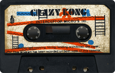 Crazy Kong (Interceptor Software) - Cart - Front Image