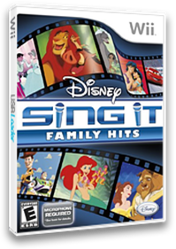 Disney Sing It: Family Hits - Box - 3D Image