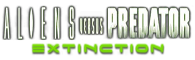 Aliens Versus Predator: Extinction - Clear Logo Image